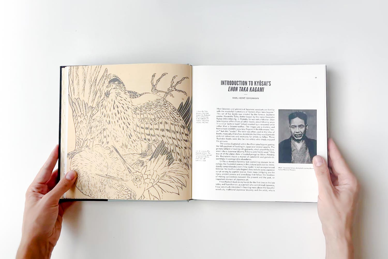 An Illustrated Mirror of Hawking | Kawanabe Kyōsai’s Falconry Art Book