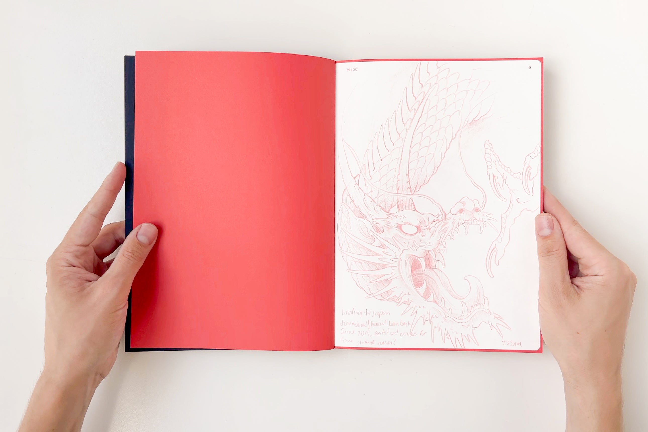 Tägliche Drachenskizzen – Frühling