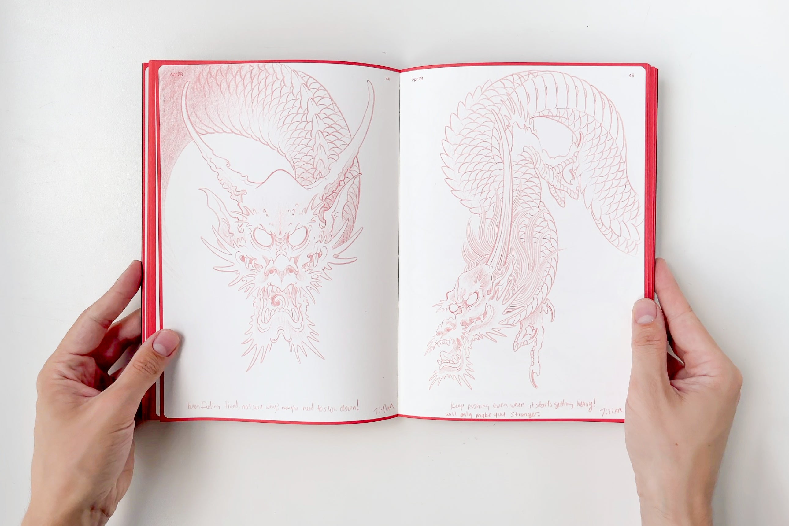 Tägliche Drachenskizzen – Frühling