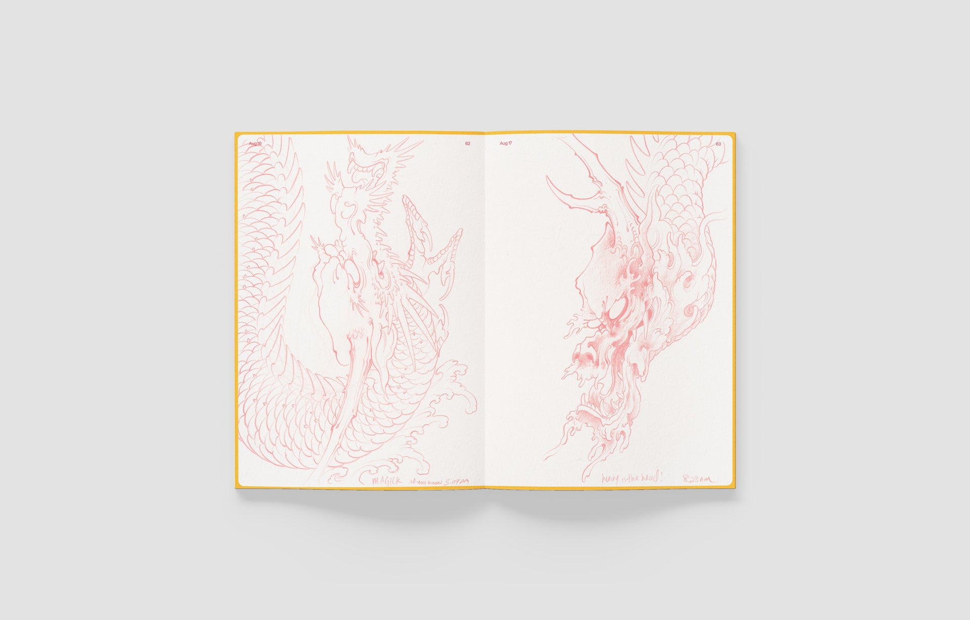 Dragon sketch from Daily Dragon Sketches – Summer, Bill Canales 2024 daily drawing project