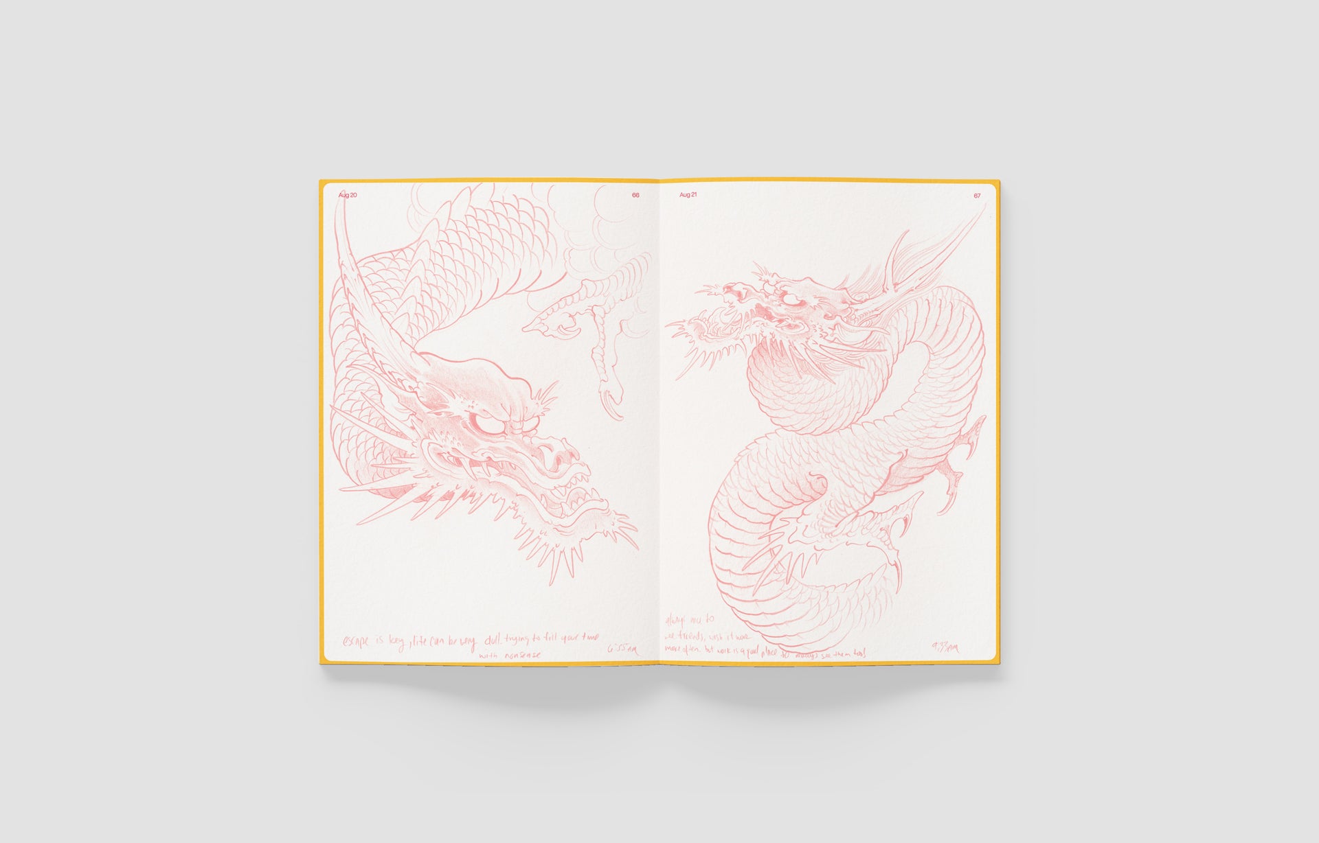 Dragon sketch from Daily Dragon Sketches – Summer, Bill Canales 2024 daily drawing project