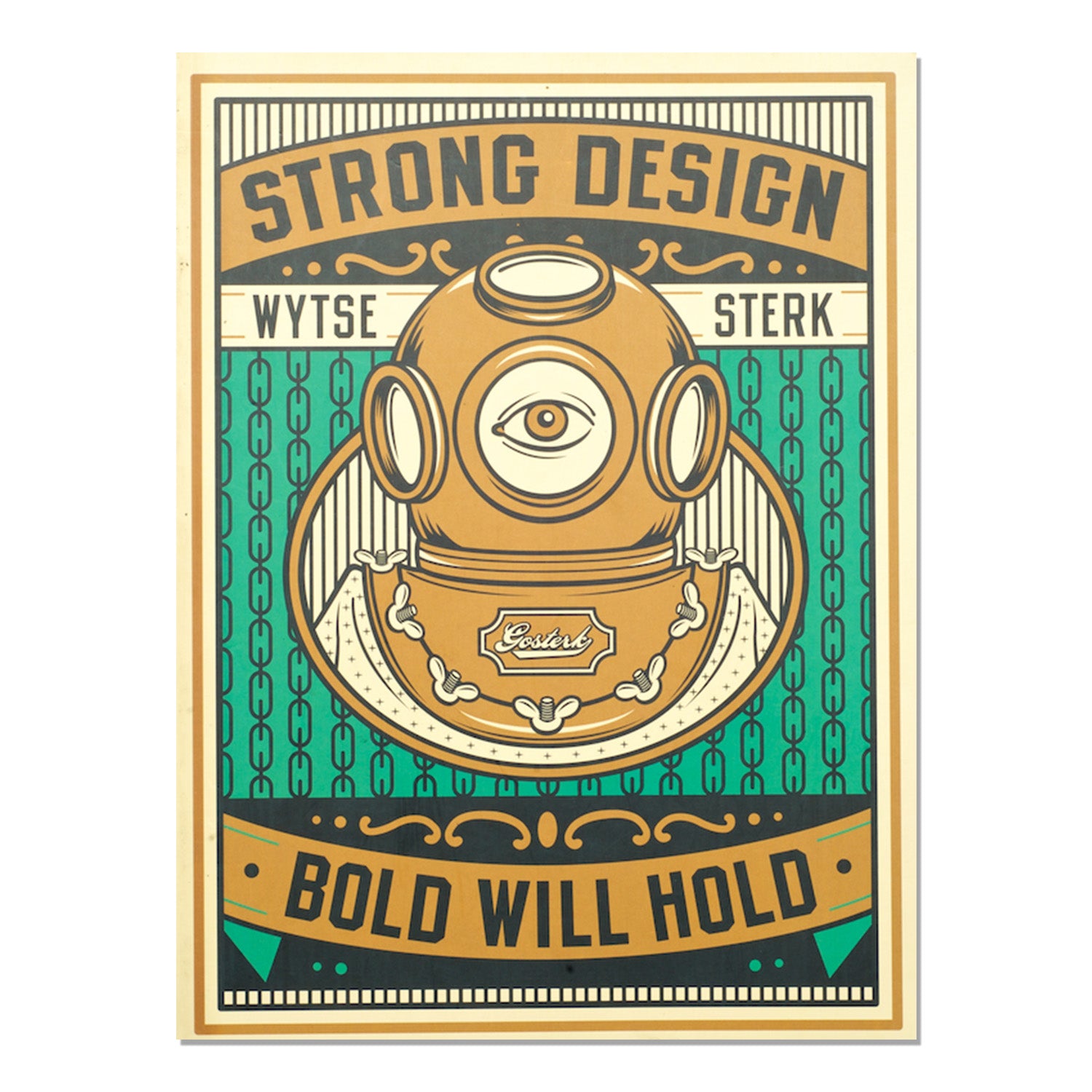 Strong Design, Bold Will Hold