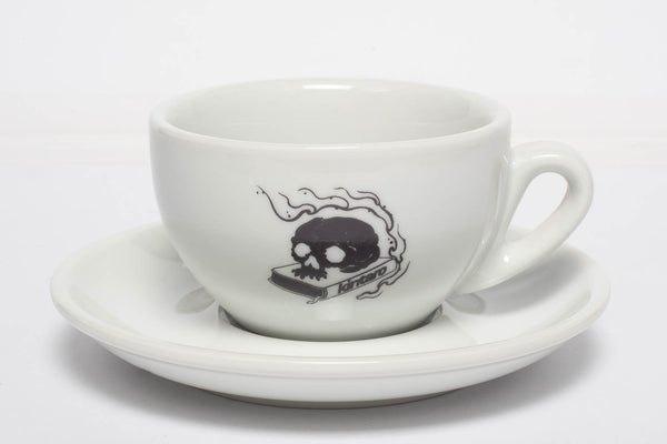Porcelain cappuccino cup