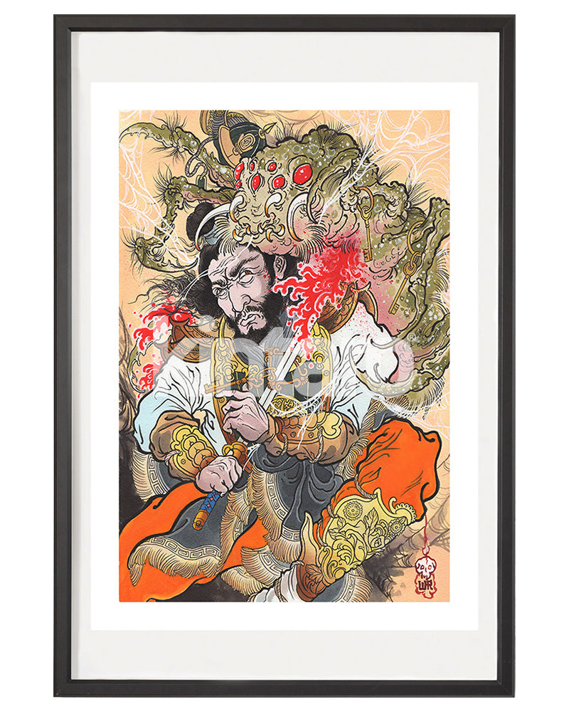 Samouraï et araignée