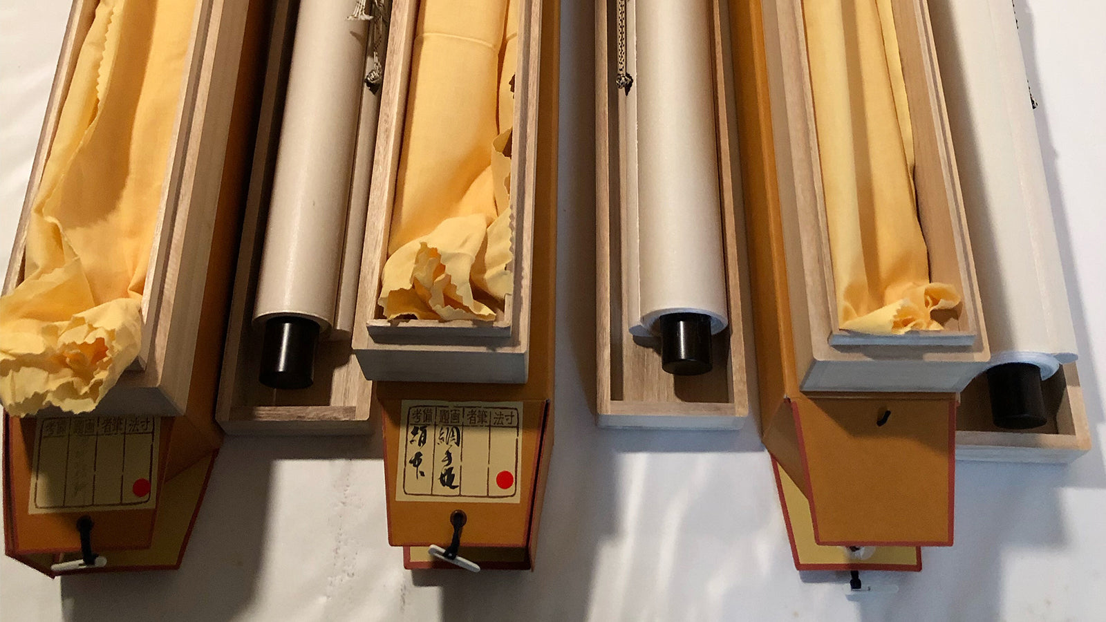 Traditional kakemono hanging scroll tattoo artworks