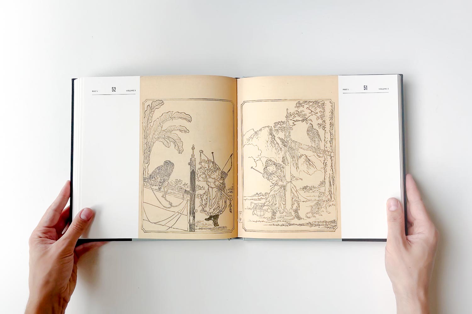An Illustrated Mirror of Hawking | Kawanabe Kyōsai’s Falconry Art Book