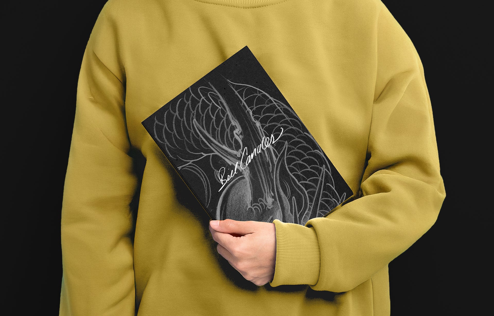 Daily Dragon Sketches – Summer by Bill Canales, hardcover Japanese tattoo art book 2025