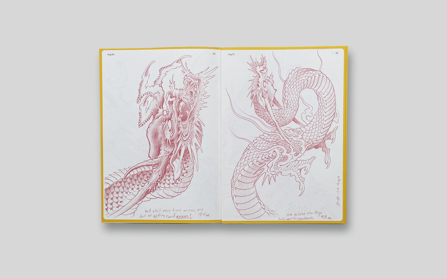 Daily Dragon Sketches – Summer by Bill Canales