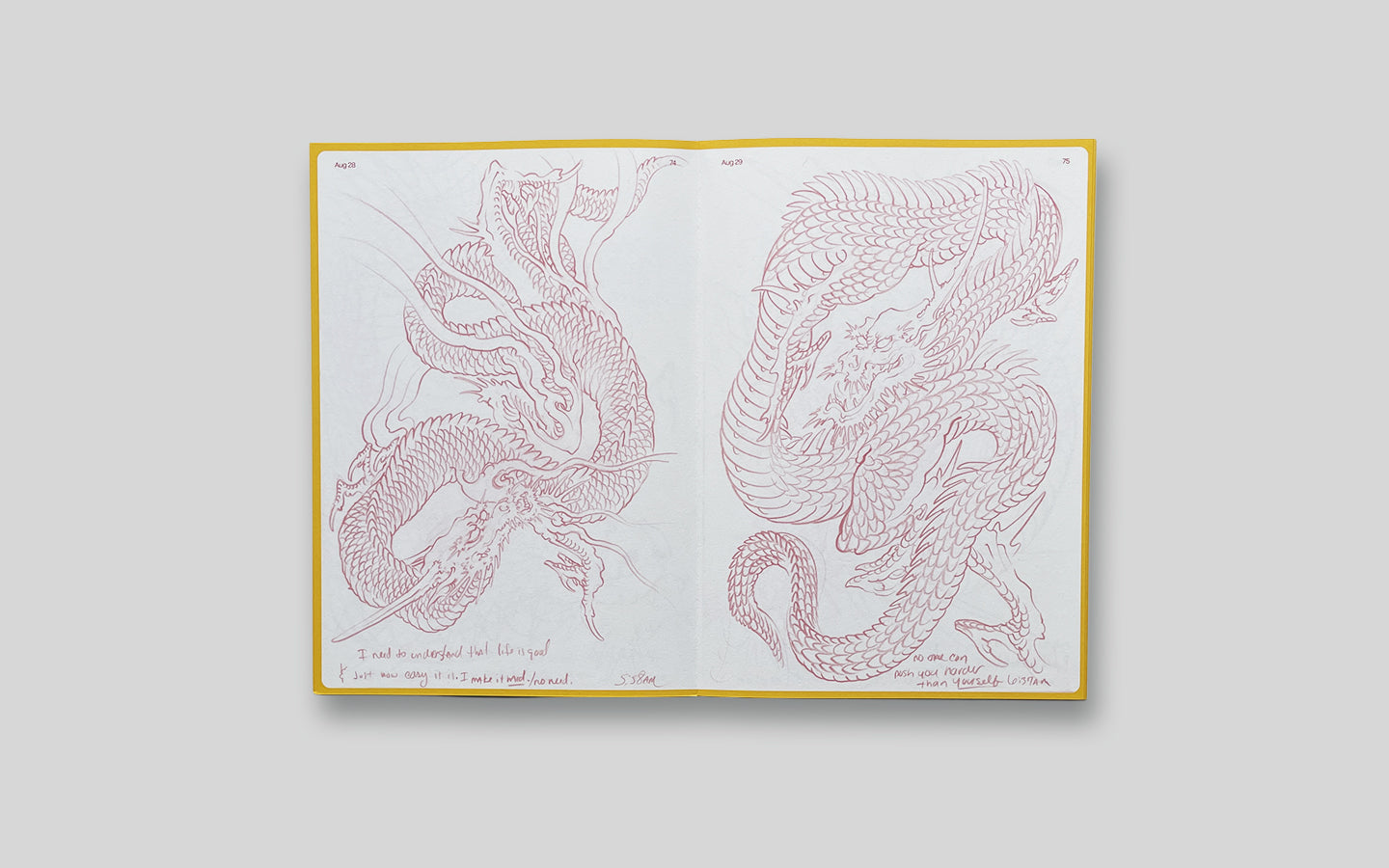 Daily Dragon Sketches – Summer by Bill Canales