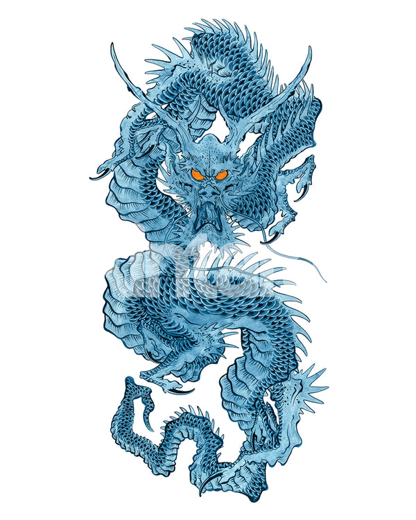 dragón azul 2