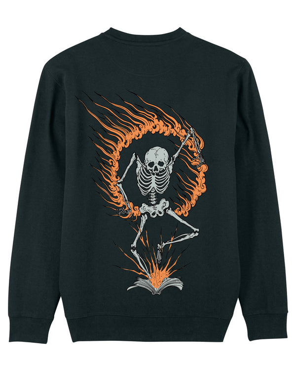 Kintaro Deadly Icon Crew Neck Sweatshirt - Black