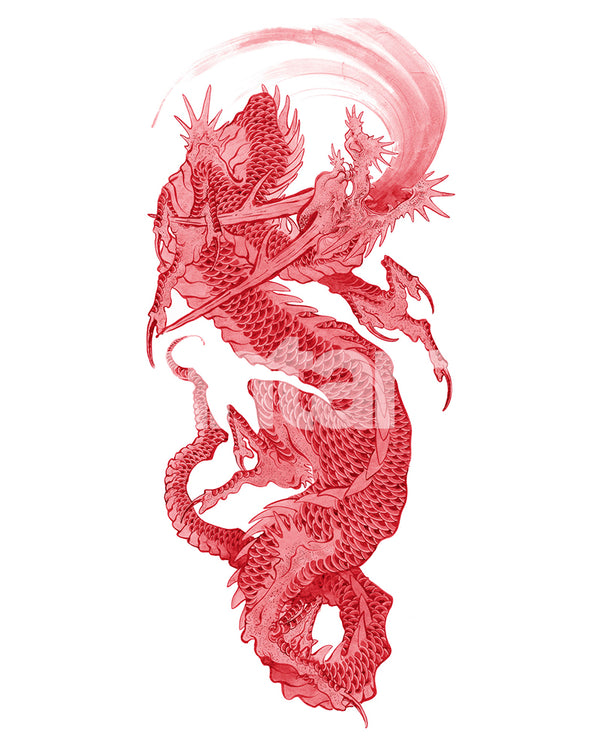 dragón rojo 3