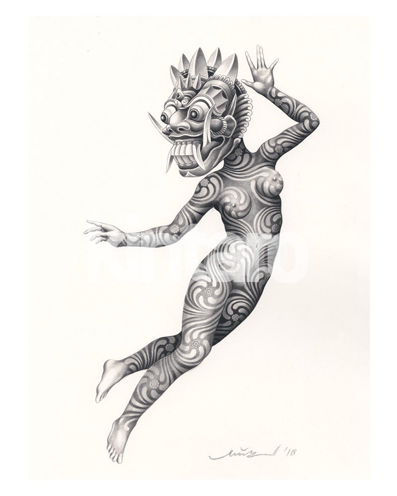 Erik de Haan | Rangda | Fine Art Giclée Prints Kintaro Publishing
