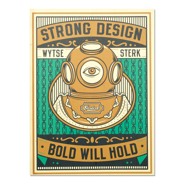 Strong Design, Bold Will Hold